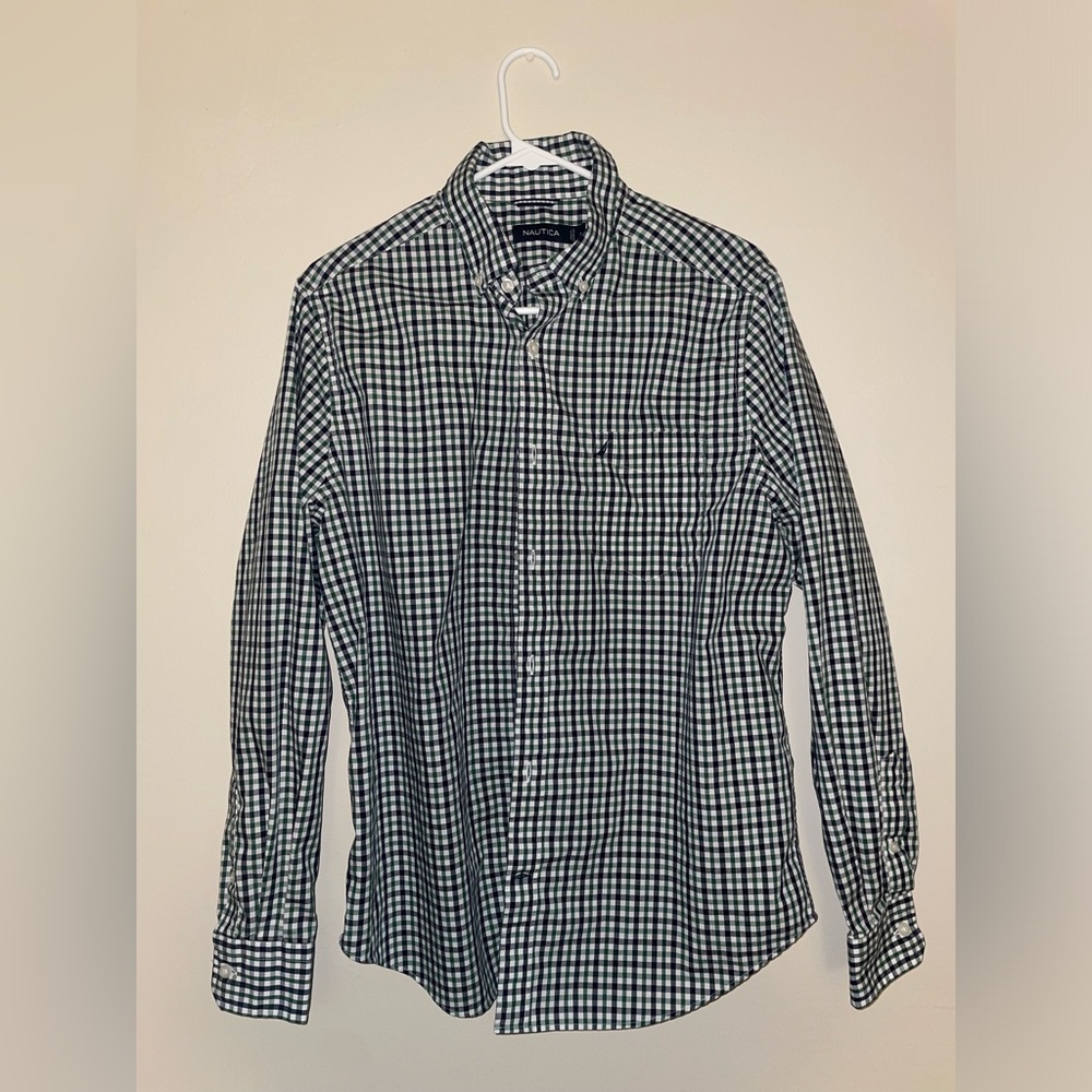 Nautica Plaid Button-Down